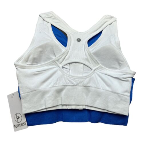 90 Degree By Reflex High Performance~ Full Support Sport  Bra Set-Two M~MSRP$58
