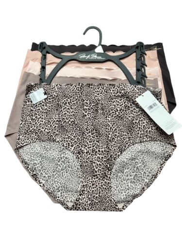 Marilyn Monroe 5pc MM3731- No Show Mid-Rise Panties~L~Multicolor $48-PERFECT