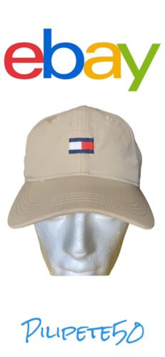 TOMMY HILFIGER CAP BIEGE ADJUSTABLE ONE SIZE FITS MOST NICE!!!