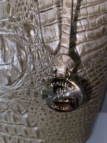 Brahmin Small Bowie Stardust Melbourne  Leather Bag-Double Handle UNIQUE!