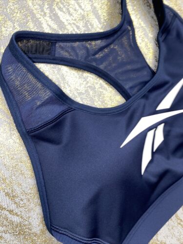 Reebok Women's Studio Hero Racer Pad Bra -  SZ. 1X/16W- Color VECTOR NAVY NEW!!!