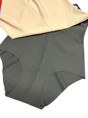 NICOLE MILLER~2 Pk~SEAMLESS LASER SCUBA SHAPING BRIEFS NM6402~ UNIQUE~SEXY~LARGE
