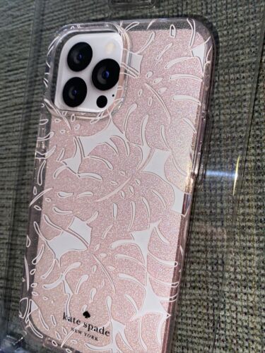Kate Spade New York Protective Hard-shell Case iPhone 13 PRO Floral Pink