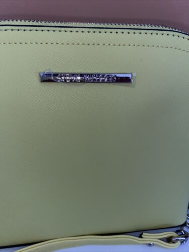 Steve Madden handbag BMaggie Yellow Dome Handbag Crossbody  NEW