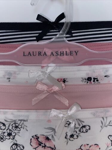 LAURA ASHLEY~5 Pack FIT PANTIES~MULTICOLOR~STYLE # LS9221~ALL SIZES~GREAT FIT!