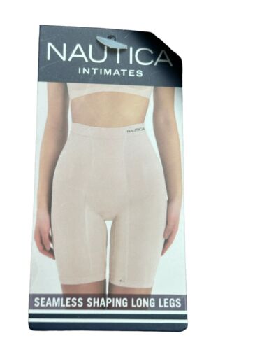 NÁUTICA Shaping Seamless Slip Shorts Size L~2 pair NT4276 ~TAMES YOUR TUMMY!