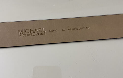 MICHAEL KORS BELT ROSE PINK WITH SILVER MK LOGO BUCKLE GENUINE LEATHER BEAUTY!!