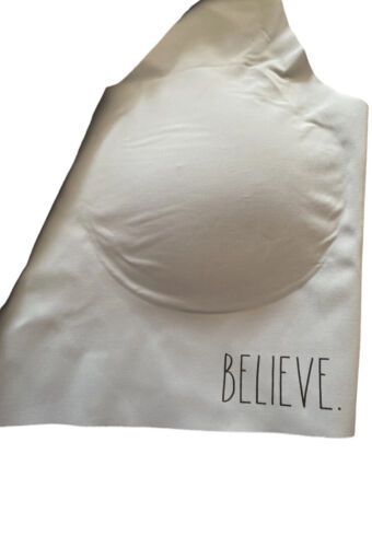 Rae Dunn. Women's 2 Pack Invisible Support Comfort Bras~Removable Pads~Large-NWT