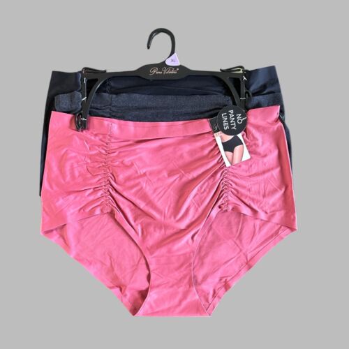PRIMA VALENTINA 3 Pack PANTIES BRIEFS HI-CUT~871371~MULTICOLOR~SEAMLESS XL