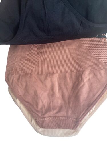 NAUTICA INTIMATES NT4013 3PKD MF SEAMLESS SHAPING BRIEF PANTIES~MULTICOLOR~XL