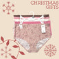 Laura Ashley~Women Brief Panties Floral/Solid 5-Pair LS6895~Sz M ~GREAT QUALITY