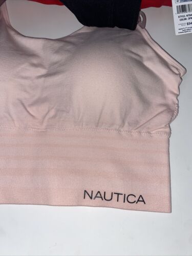 NÁUTICA 3 PACK INTIMATES LOUNGE COMFORT BRAS SIZE 1X STYLE NT8487 BEAUTIFUL!