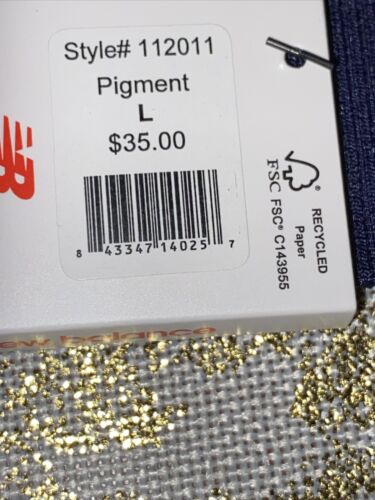 New Balance Medium Impact Sports Bra Style # 112011 Blue/Silver Size 2X