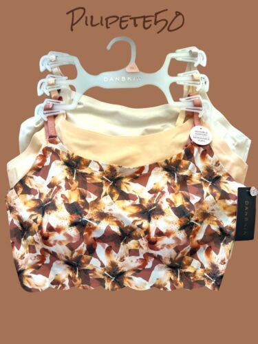 Danskin Intimates Invisible Support  BRAS,~Multicolor ~3 Items-Per Set~DS3795~XL
