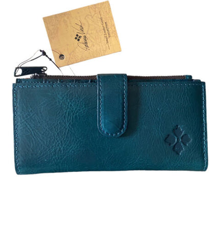 Patricia Nash~Nazari Wallet Bifold~ Blue Coral~Style P41906~GREAT FIND!!!