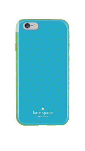 Kate Spade Flexible Hardshell Case for iPhone 6/6s Bikini Dot NEW