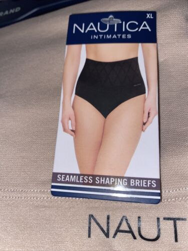 NAUTICA INTIMATES NT7106 3PKD MF SEAMLESS SHAPING BRIEF~Sze. XL~ GREAT FIT! NWT