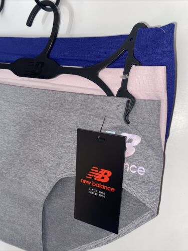 NEW BALANCE Women's No Show label Bikini Panties  3 Pack MSRP $30~ ALL SIZES