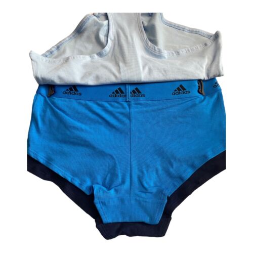 Adidas Women's 3-PK Cotton Boyshort Underwear  4A1H32 (Size L) NWT MSRP $36