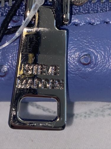 STEVE MADDEN Woman's Wallet Bifold BALLEN-G Periwinkle Blue BEAUTIFUL !!!