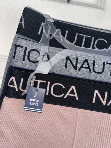 NAUTICA INTIMATES NT4134 3PKD MF~3XL~ SEAMLESS SHAPING BRIEF PANTIES GREAT FIT!