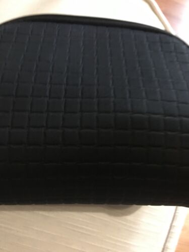 Aimee Kestenberg LANA  3-Piece Set  BLACK Woven Cosmetic Bag Retail $30 NEW