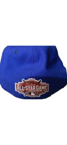 New York Mets Cap 2015 All Star Game Fitted Size 7 Rare White and blue Only One!