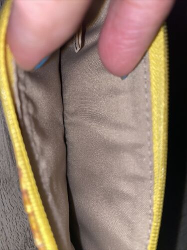 BRAHMIN CANARY MELBOURNE LEATHER CREDIT CARD SLIM WALLET NWT