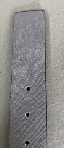 MICHAEL KORS BELT REVERSIBLE BLACK MK LOGO TO SOLID GRAY SILVER MK LOGO BUCKLE