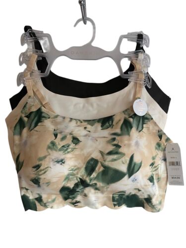 Danskin Intimates Invisible Support  BRAS,~Multicolor ~ 3-set ~ Size : L~DS3795