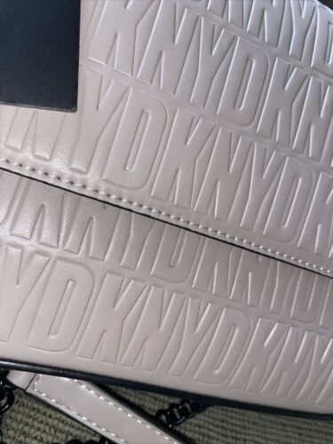 DKNY Sina MD Flap Shoulder Bag Crossbody Shoulder Handbag Embossed NWT UNIQUE!!!