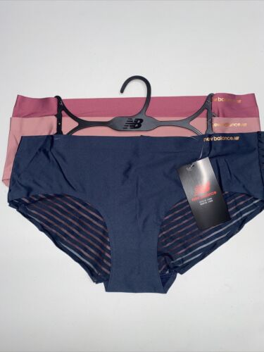 New Balance Super Soft Hipster No-Show Underwear-3 Pack~ Multicolor~XL~Great Fit