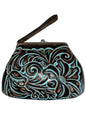 Patricia Nash Tooled Hand-Bag Wristlet Savena 100% Authentic MSRP$69.00