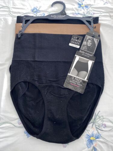 Kathy Ireland Seamless Shaping Briefs Panties Firm Control  L