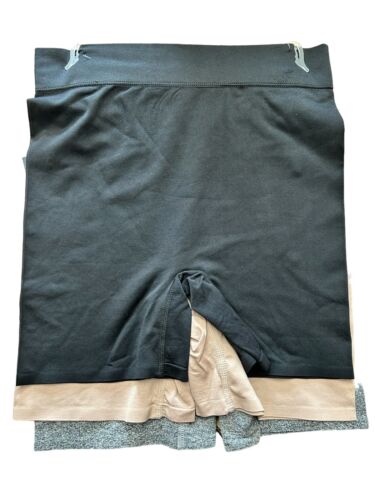 NAUTICA INTIMATES NT7108-3 PCK  SUPER SOFT SEAMLESS SLIP SHORTS~XL~GREAT FIT!