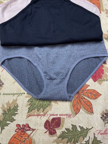 NAUTICA INTIMATES NT4134 3PKD MF~3XL~ SEAMLESS SHAPING BRIEF PANTIES GREAT FIT!