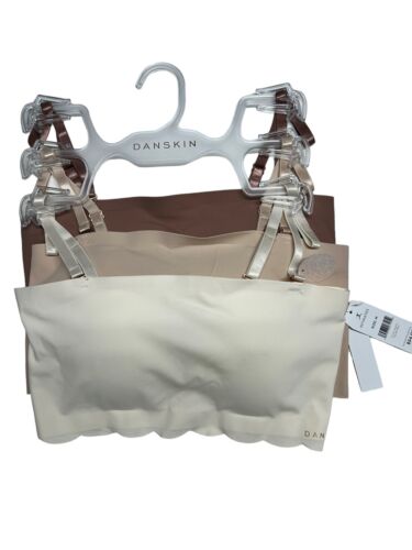 Danskin Intimates Invisible Support  BRAS,~Multicolor ~3-set~Size M~DS6170~CUTE!