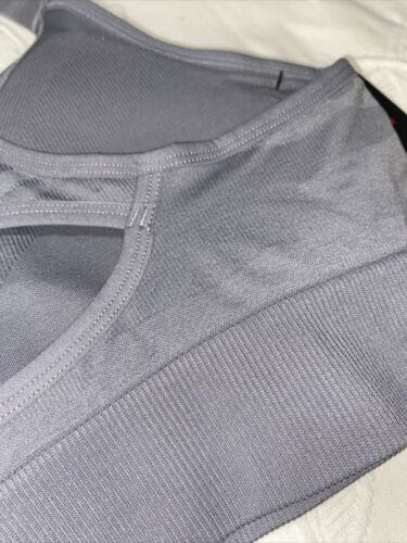 New Balance Medium Impact Sports Bra Style 2010 Smoky Quartz Camo Size XL NEW