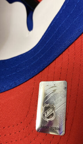 New York Ranger Hocky Cap Red & Blue L"Let Go Rangers"!!! "One Size Fit All"