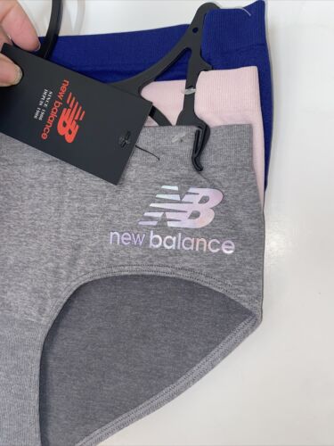 NEW BALANCE Women's No Show label Bikini Panties  3 Pack MSRP $30~ ALL SIZES