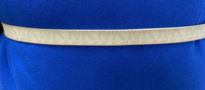 Michael Kors Fanny Pack Zipper Close Pink  on white Gold Hardware Large Nice!!!