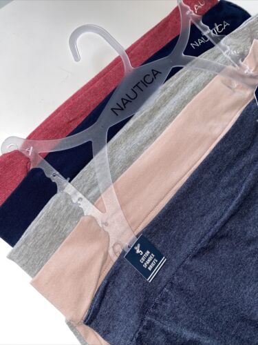 NAUTICA INTIMATES NT3042~5PK~L~ SUPER SOFT HIGH WAIST BRIEF PANTIES~GREAT FIT!