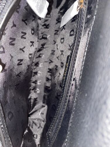 DKNY Women CLEO MEDIUM SHOULDER FLAP BAG CROSSBODY PURSE BLACK  $228  REAR FIND!