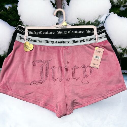 Juicy Couture ~ Women's Sleepwear Shorts Style JC7151  -2-Pair  ~ Medium ~CUTE!!