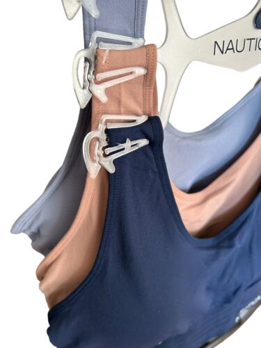 NÁUTICA 3 PACK INTIMATES LOUNGE COMFORT BRAS SIZE 2X STYLE NT8487 BEAUTIFUL!