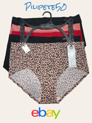 Marilyn Monroe 5pc MM3731-49  No Show Mid-Rise Panties~XL~Multicolor $48-PERFECT
