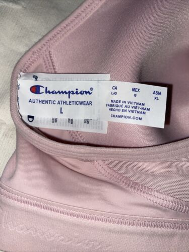Champion Women's Sports Bra-Racerback Absolute Max  LARGE
