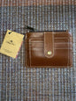 Patricia Nash NWT CASSIS Leather CC ID Case RFID- Color TAN- CLASSIC BEAUTY!