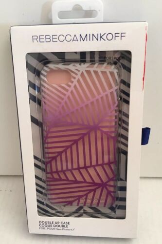 Rebecca Minkoff Phone Case Double Up Designer fits Apple iPhone 7  Ships Free