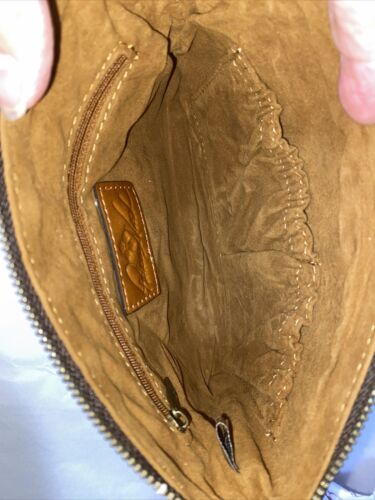 Patricia Nash CASSINI Leather Wristlet TOOLED ~ SUN YELLOW ~P349244 ~ REAR FIND!